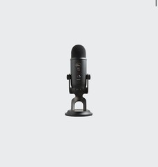 Blue Yeti Professional USB Condenser Microphone Multi-Pattern Blackout