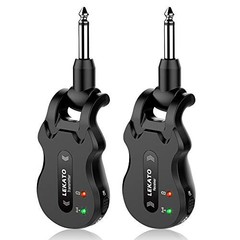 Wireless Guitar System 5.8 Wireless Guitar Transmitter Receiver Black