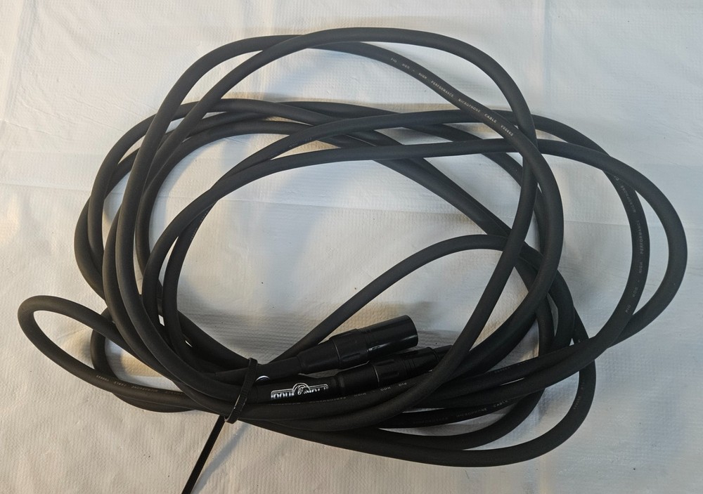 PIG HOG 20′ XLR Microphone Cable High Performance V00665 20 foot GREAT SHAPE