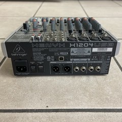 Behringer XENYX-X1204USB 12-Channel USB Audio Mixer with Effects