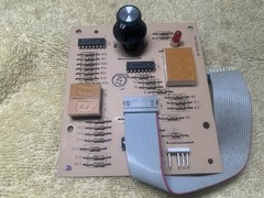Original DISPLAY/OPTICAL ENCODER BOARD Source Moog Synthesizer Program Volume