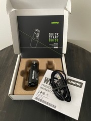 Shure MVX2U Mic Interface XLR to USB Microphone Adapter to USB-C for Computer PC