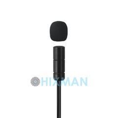 HIXMAN LB3-EV Lavalier Laple Lav Mic For Electro Voice RE1 RE2 Telex Wireless