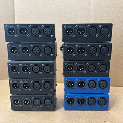Rolls Promatch black Two-Way Stereo Converter MB15 Audio Interface RCA to XLR