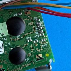 TASCAM DP-01FX PortaStudio Digital Recorder Part: Display Screen Unit Assembly