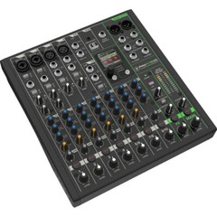 Mackie ProFX10 GO Battery-Powered 10-Channel Audio Mixer Bundle w/ Bag & Cable
