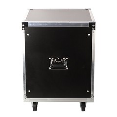 12U Server Rack with Casters 19inch Network Rack Open Frame AV DJ Rack Cabinet