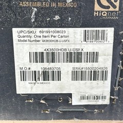 (NEW) CROWN Audio I-Tech 4x3500HD DriveCore 4-CH Power Amp 4X3500HDB-U-USFX