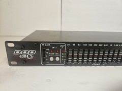 DOD SR430Qx, Stereo 15 Band Graphic Equalizer, Dual Work, Rack – Tested – Good