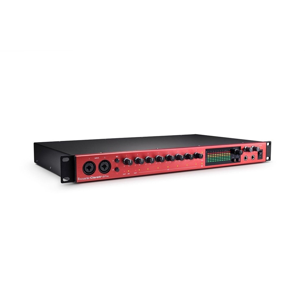 Focusrite Clarett+ 8Pre Audio Interface (18×20)