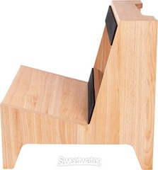 Gator Frameworks Elite Series Small Guitar Amp Stand – Natural Maple Matte