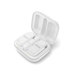 RDE Wireless Micro 2-Person Ultracompact Wireless Microphone System (White)