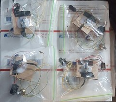 4 optical theremin synthesizer wiring harness