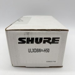 Shure ULXD8 Wireless Gooseneck Desktop Transmitter – White