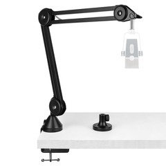 Geekria Microphone Boom Arm Mount for AKG Lyra Ultra-HD, P120, P220, C214