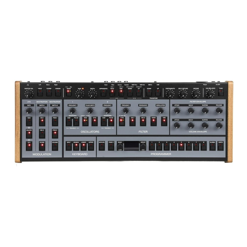 Oberheim OB X8 8 Voice Analogue Polyphonic Desktop Synthesizer with OLED Display