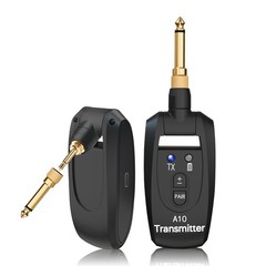 Wireless Guitar System 2.4GHz 2 Modes, Thumb-Size, 250° Rotatable, Wireless G…