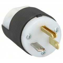 LOT 10x Hubbell HBL5366C AC Male Edison NEMA 5-20P Plug 15A 125V Connector CL/BK