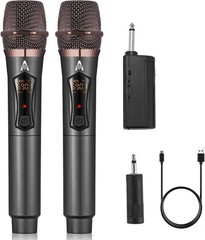 Omnidirectional Wireless Microphone System – 200ft Range, Perfect for Performers
