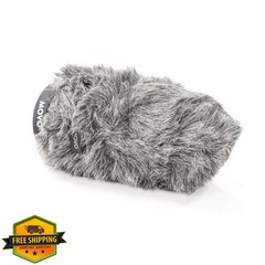 Movo Furry Windscreen 6.3″ Microphone