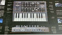 In-Box Arturia MicroBrute 25-Key Analog Synthesizer W/ Cables, Manual & More