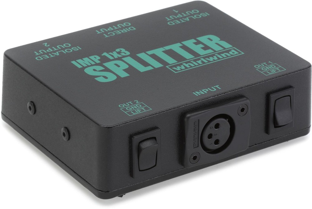 Whirlwind SP1X3 1 In 3 Out Microphone Splitter