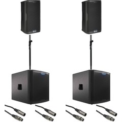 Alto Professional TS412 12-inch Powered Speaker and TS15S 15-inch Powered