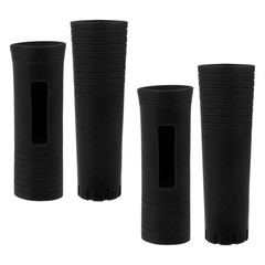 2 Sets Mic Cover Microphone Handle for Protective Silicone