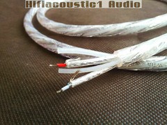 Pure Copper Silver Plated 2core Wire Audio Cable RCA XLR