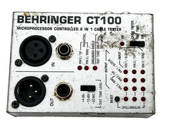 BEHRINGER CT100 MICROPROCESSOR CONTROLLED 6-in-1 CABLE TESTER