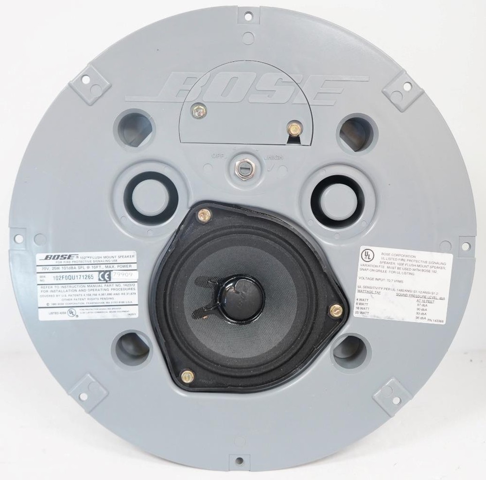Bose 102F 70-Volt 25-Watts Flush Mount Speaker