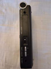 Tascam DR-07, portable digital recorder with USB cable, SD card, wind shield.