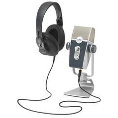 AKG Podcaster Essentials Kit 5122010-00 includes Lyra USB Mic & K371 Headphones