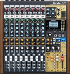 Tascam Model 12 All-in-One 12-track Digital Multitrack Mixing & Recording Studio