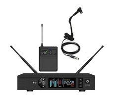 Wireless Instrument Microphone UHF For Saxophone Tuba Trumpet Sax WH98 Clip on
