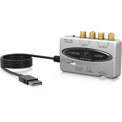 Behringer UCA202 Ultra-Low Latency 2-In/2 Out USB/Audio Interface with Digital O
