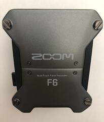 Zoom F6 32bit Field Recorder with BTA-1 Adapter, NPF battery and Carrying Cover