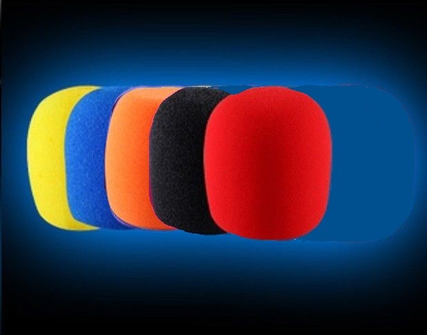 5 X High Quality Microphone Windscreen Foam Mic Cover Extra Thick 15mm