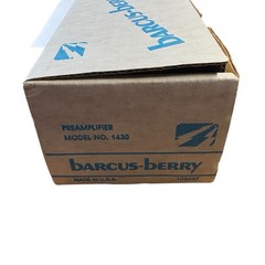 Barcus-Berry Preamplifier No.1430 Black Fiddle, String Bass, Mandolin, etc USA!