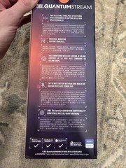 JBL Quantum Stream Dual-Pattern USB Microphone Streaming Recording & Gaming NIB