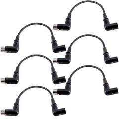 SARAX1 6 Pack 1ft Right Angle XLR Patch Cables