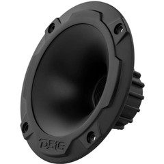 2x DS18 PRO-HT1 Black 4.5″ Screw-on 1″ Throat Plastic Circular Horn Waveguide