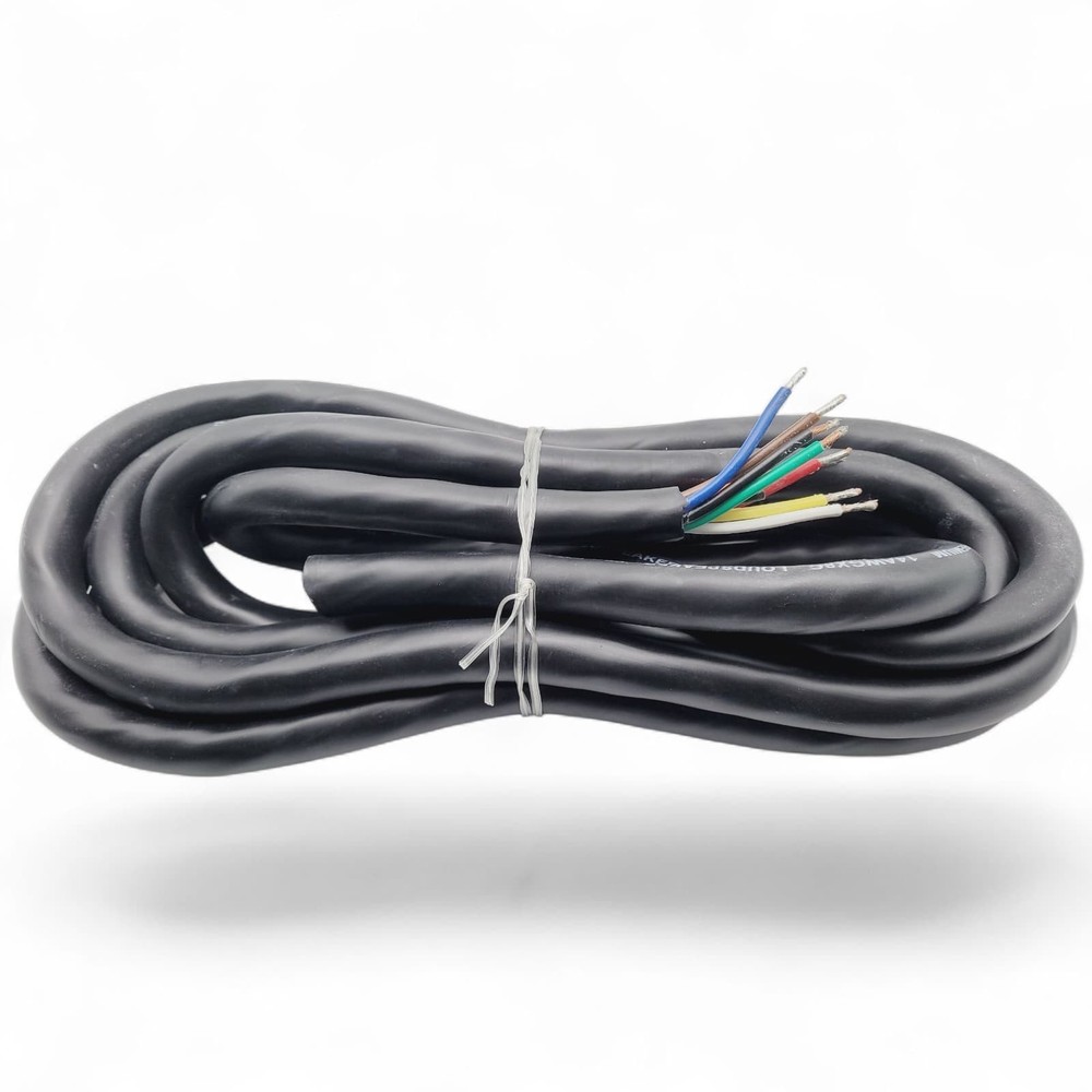 RDCARSHOW HEAVY DUTY POWER CABLE SPEAKER (12FT) 8 CONDUCTOR