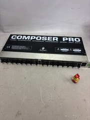 Behringer Composer Pro MDX2200 Audio Compressor Limiter Rack Unit from Japan