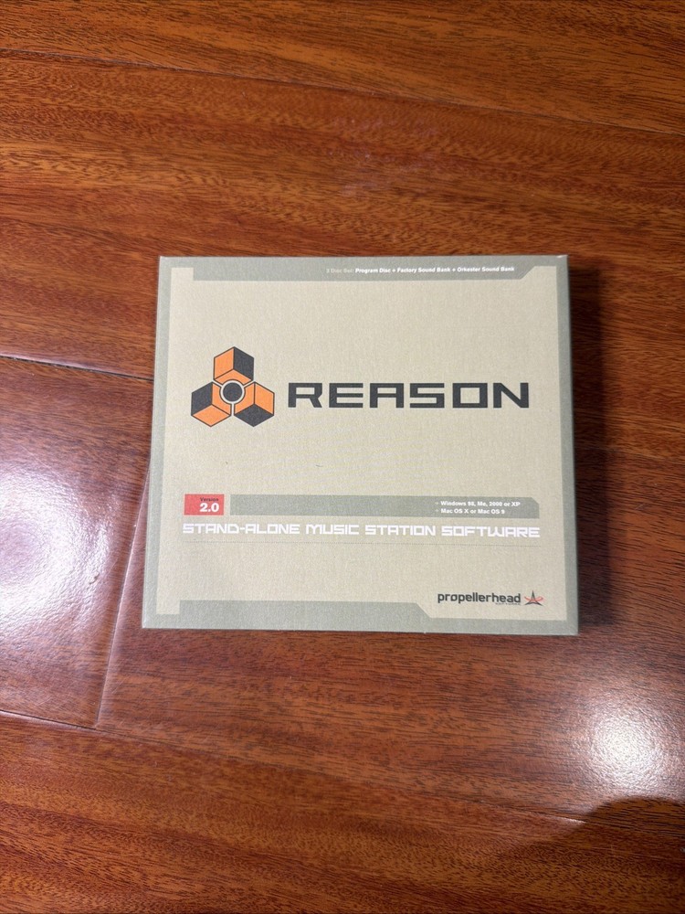 Reason 2.0 music station software by propellerhead Sound Bank Vintage Sweden