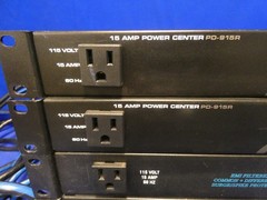 Middle Atlantic Products PD-915R Power Distribution Unit – Black QTY 5 Total