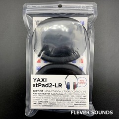 YAXI Ear Pad for Sony MDR-CD900ST Antibacterial Leather Red & Blue stPad2-LR F/S