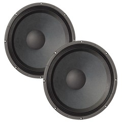 Pair Eminence Kappa-15C 15″ Driver 4 ohm 98dB 3″ Coil Replacement Speaker
