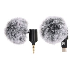 Smartphone Microphone Plastic Metal 90 Degree Adjustable Noise Reduction