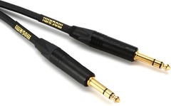 Mogami GOLD TRS-TRS-20 Balanced 1/4-inch TRS Male to 1/4-inch TRS Male Patch